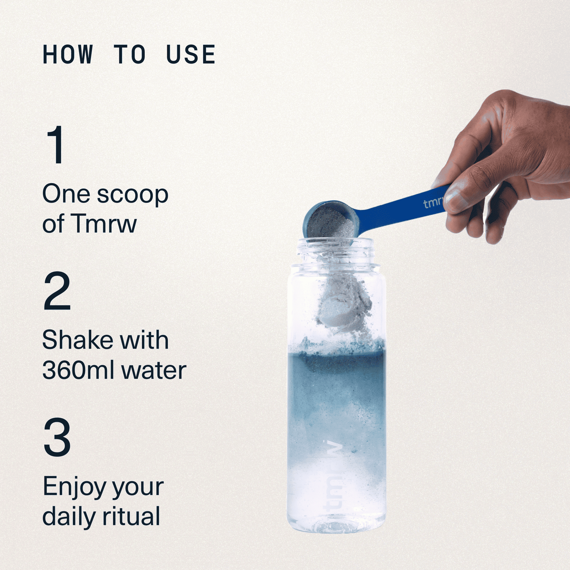Tmrw NMN powder replaces 20+ daily supplements — complete longevity and cellular nutrition in one daily scoop